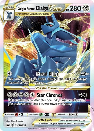 Pokemon TCG - SWSH: Sword & Shield Promo Cards - Origin Forme Dialga VSTAR - SWSH256