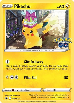 Pokemon TCG - SWSH: Sword & Shield Promo Cards - Pikachu - SWSH234