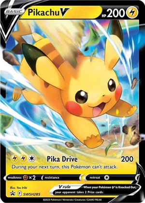 Pokemon TCG - SWSH: Sword & Shield Promo Cards - Pikachu V - SWSH285