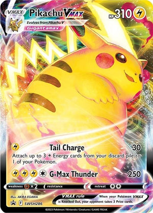 Pokemon TCG - SWSH: Sword & Shield Promo Cards - Pikachu VMAX - SWSH286