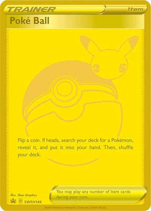 Pokemon TCG - SWSH: Sword & Shield Promo Cards - Poke Ball - SWSH146