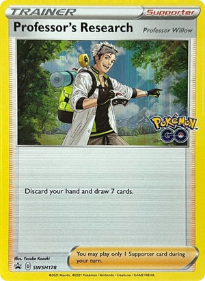 Pokemon TCG - SWSH: Sword & Shield Promo Cards - Professor's Research - SWSH178