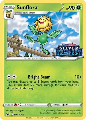 Pokemon TCG - SWSH: Sword & Shield Promo Cards - Sunflora - (Prerelease) [STAFF] - SWSH269