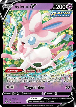 Pokemon TCG - SWSH: Sword & Shield Promo Cards - Sylveon V - SWSH202