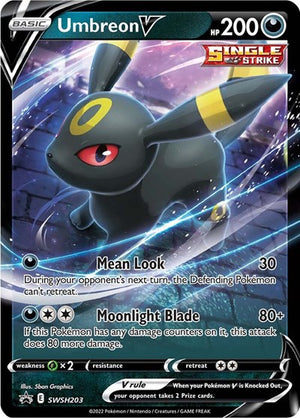 Pokemon TCG - SWSH: Sword & Shield Promo Cards - Umbreon V - SWSH203