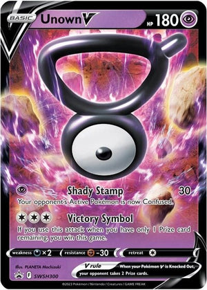 Pokemon TCG - SWSH: Sword & Shield Promo Cards - Unown V - SWSH300