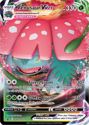 Pokemon TCG - SWSH: Sword & Shield Promo Cards - Venusaur VMAX - SWSH102