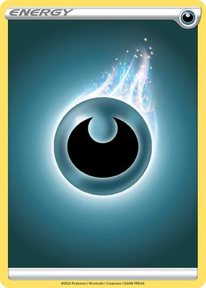 Pokemon TCG - SWSH01: Sword & Shield Base Set - Darkness Energy - Reverse Holofoil
