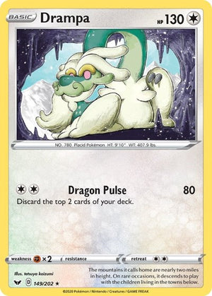 Pokemon TCG - SWSH01: Sword & Shield Base Set - Drampa - 149/202