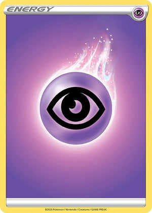 Pokemon TCG - SWSH01: Sword & Shield Base Set - Psychic Energy - Reverse Holofoil