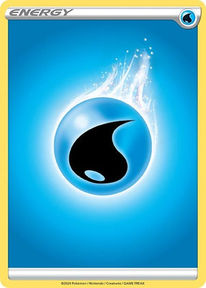 Pokemon TCG - SWSH01: Sword & Shield Base Set - Water Energy - Reverse Holofoil