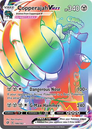 Pokemon TCG - SWSH02: Rebel Clash - Copperajah VMAX - 199/192 - Holofoil
