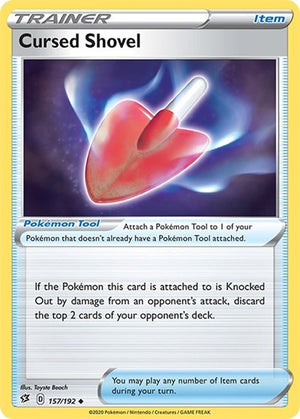 Pokemon TCG - SWSH02: Rebel Clash - Cursed Shovel - 157/192