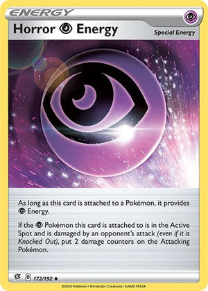 Pokemon TCG - SWSH02: Rebel Clash - Horror P Energy - 172/192 - Reverse Holofoil