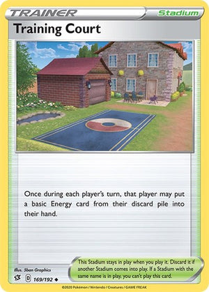 Pokemon TCG - SWSH02: Rebel Clash - Training Court - 169/192