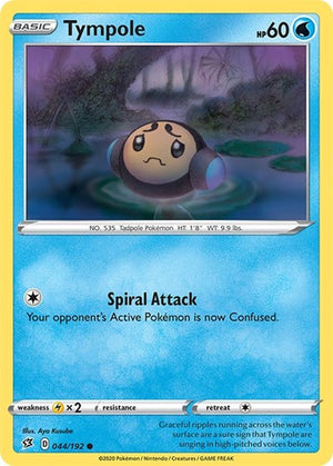 Pokemon TCG - SWSH02: Rebel Clash - Tympole - 044/192