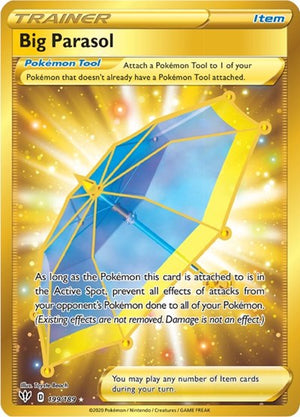 Pokemon TCG - SWSH03: Darkness Ablaze - Big Parasol - 199/189 - Holofoil