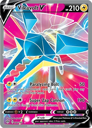 Pokemon TCG - SWSH03: Darkness Ablaze - Vikavolt V - 180/189 - Holofoil