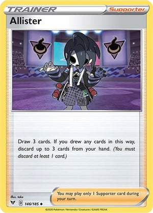 Pokemon TCG - SWSH04: Vivid Voltage - Allister - 146/185