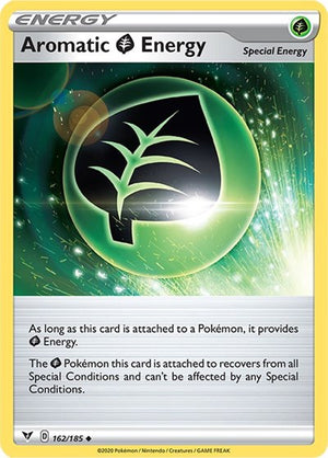 Pokemon TCG - SWSH04: Vivid Voltage - Aromatic Grass Energy - 162/185