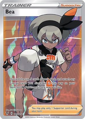 Pokemon TCG - SWSH04: Vivid Voltage - Bea - 180/185 - Holofoil