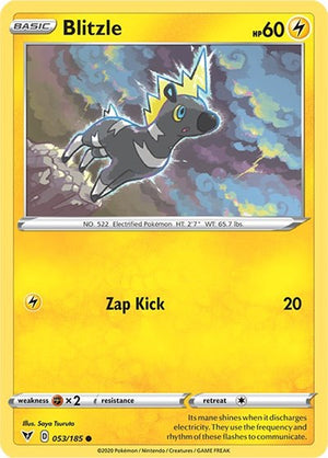 Pokemon TCG - SWSH04: Vivid Voltage - Blitzle - 053/185