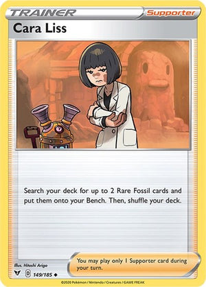 Pokemon TCG - SWSH04: Vivid Voltage - Cara Liss - 149/185 - Reverse Holofoil