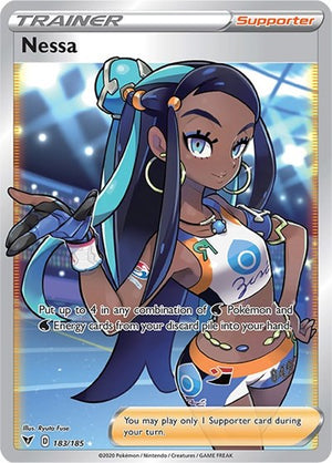 Pokemon TCG - SWSH04: Vivid Voltage - Nessa - 183/185 - Holofoil