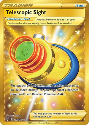 Pokemon TCG - SWSH04: Vivid Voltage - Telescopic Sight - 203/185 - Holofoil