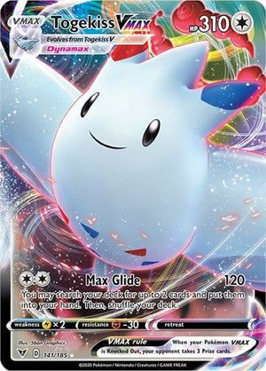 Pokemon TCG - SWSH04: Vivid Voltage - Togekiss VMAX - 141/185 - Holofoil