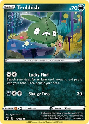 Pokemon TCG - SWSH04: Vivid Voltage - Trubbish - 110/185