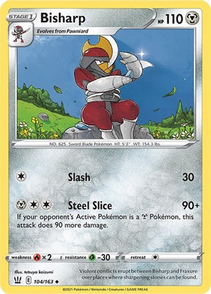 Pokemon TCG - SWSH05: Battle Styles - Bisharp - 104/163