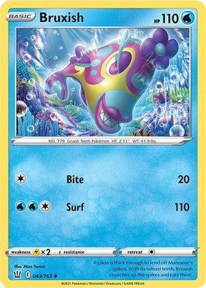 Pokemon TCG - SWSH05: Battle Styles - Bruxish - 043/163