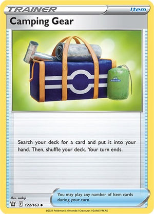 Pokemon TCG - SWSH05: Battle Styles - Camping Gear - 122/163