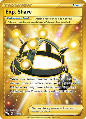 Pokemon TCG - SWSH05: Battle Styles - Exp. Share - 180/163 - Holofoil