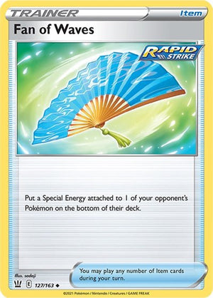 Pokemon TCG - SWSH05: Battle Styles - Fan of Waves - 127/163