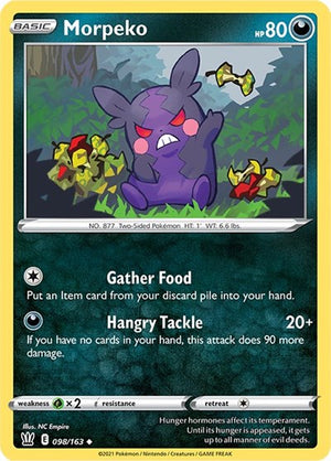 Pokemon TCG - SWSH05: Battle Styles - Morpeko - 098/163