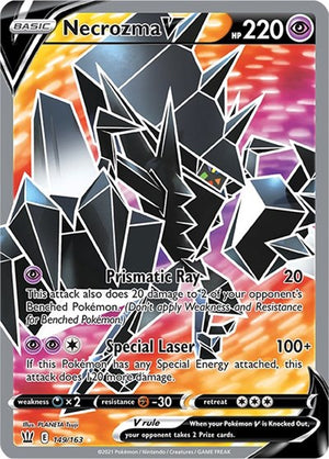Pokemon TCG - SWSH05: Battle Styles - Necrozma V - 149/163 - Holofoil