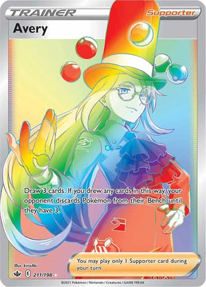 Pokemon TCG - SWSH06: Chilling Reign - Avery - 211/198 - Holofoil