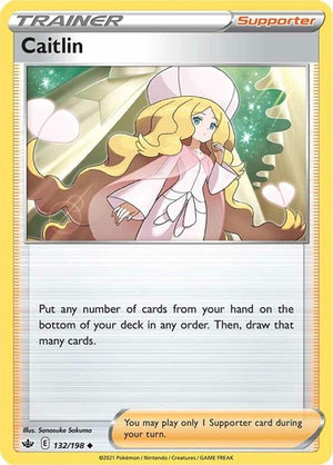 Pokemon TCG - SWSH06: Chilling Reign - Caitlin - 132/198