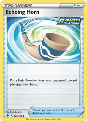 Pokemon TCG - SWSH06: Chilling Reign - Echoing Horn - 136/198