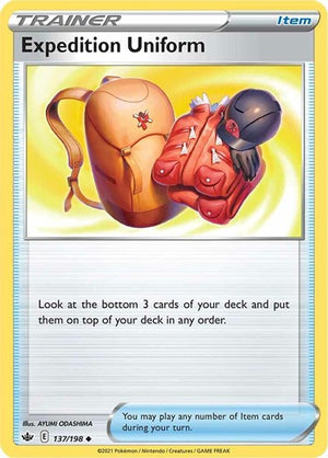 Pokemon TCG - SWSH06: Chilling Reign - Expedition Uniform - 137/198