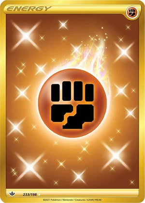 Pokemon TCG - SWSH06: Chilling Reign - Fighting Energy - 233/198 - Holofoil