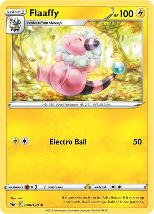 Pokemon TCG - SWSH06: Chilling Reign - Flaaffy - 048/198