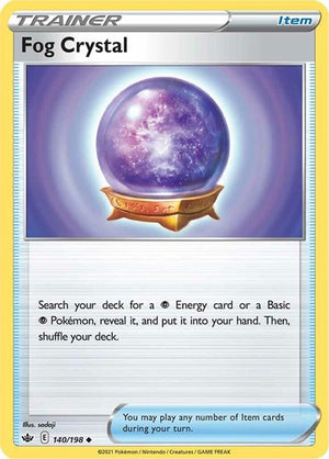 Pokemon TCG - SWSH06: Chilling Reign - Fog Crystal - 140/198