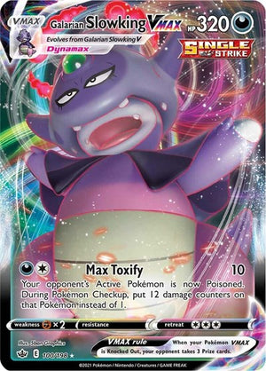 Pokemon TCG - SWSH06: Chilling Reign - Galarian Slowking VMAX - 100/198 - Holofoil