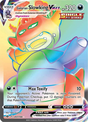 Pokemon TCG - SWSH06: Chilling Reign - Galarian Slowking VMAX - 207/198 - Holofoil