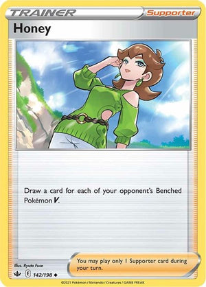 Pokemon TCG - SWSH06: Chilling Reign - Honey - 142/198 - Reverse Holofoil