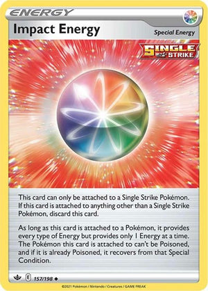 Pokemon TCG - SWSH06: Chilling Reign - Impact Energy - 157/198