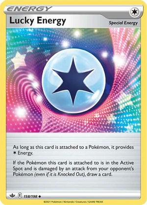 Pokemon TCG - SWSH06: Chilling Reign - Lucky Energy - 158/198